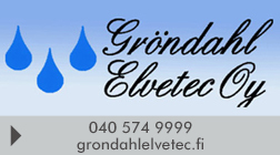 Gröndahl Elvetec Oy logo